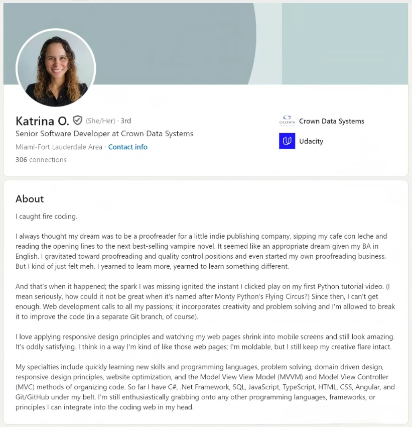 image-7 LinkedIn个人简介怎么写？行业大牛案例+实操指南，让机会主动找你！